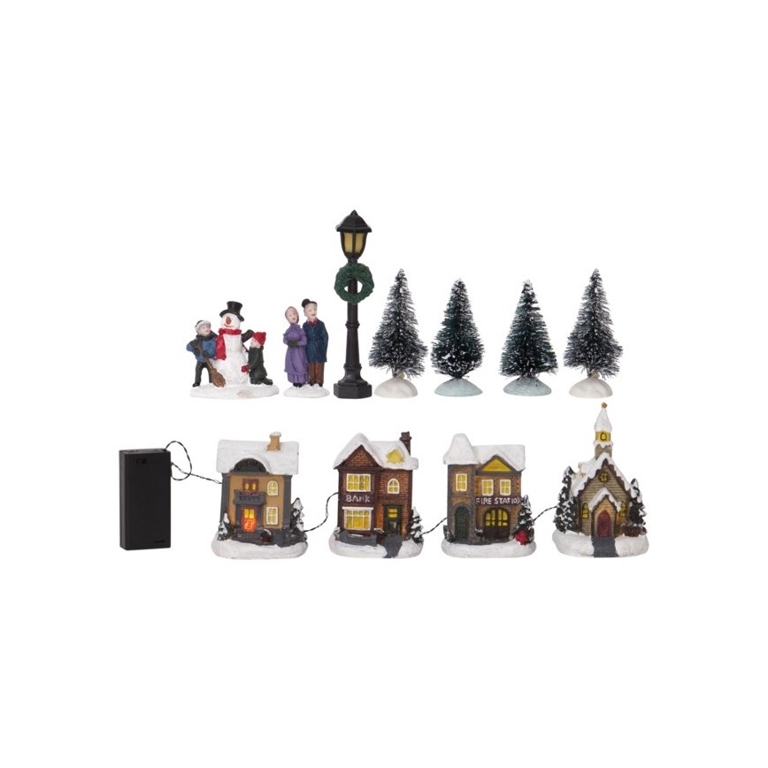 Eglo - Decoração de Natal LED 4xLED/0,064W/2xAA