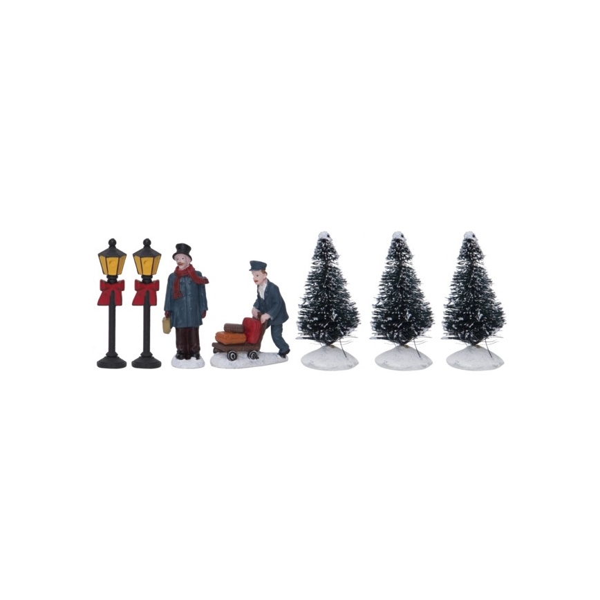 Eglo - Decoração de Natal LED 4xLED/0,018W/2xAA