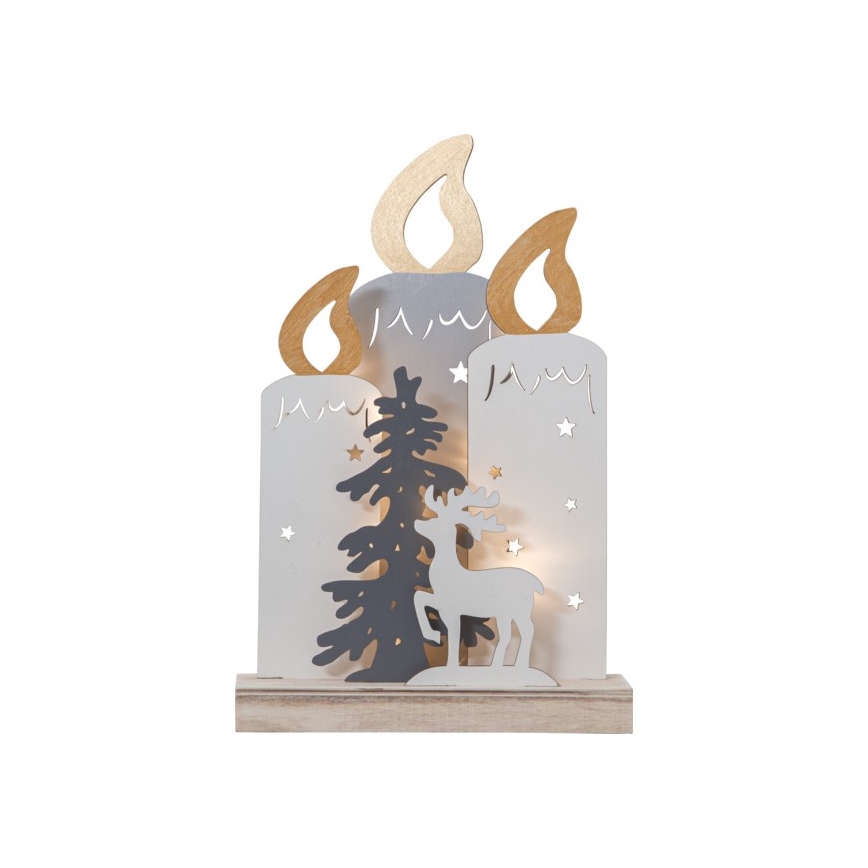 Eglo - Decoração de Natal LED 10xLED/0,03W/2xAA