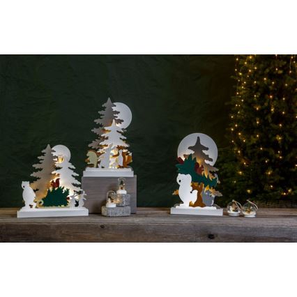 Eglo - Decoração de Natal LED  10xLED/0,03W/2xAA
