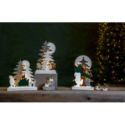 Eglo - Decoração de Natal LED 10xLED/0,03W/2xAA