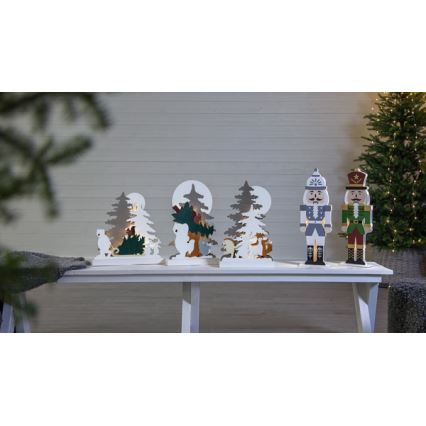Eglo - Decoração de Natal LED 10xLED/0,03W/2xAA