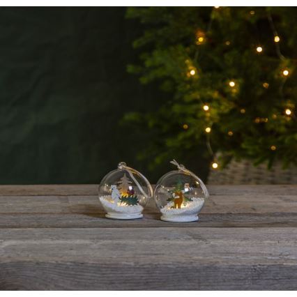Eglo - Decoração de Natal LED 1xLED/0,06W/1xCR2032