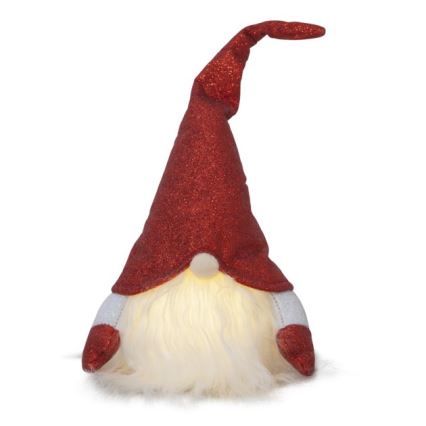 Eglo - Decoração de Natal LED 1xLED/0,06W/3xAG13 vermelha