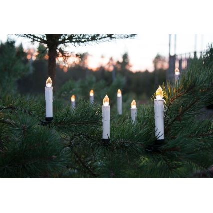 Eglo - CONJUNTO 5x Iluminação LED para árvore de Natal 1xLED/0,06W/1xAA IP44