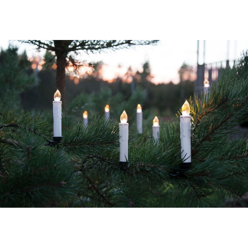Eglo - CONJUNTO 5x Iluminação LED para árvore de Natal 1xLED/0,06W/1xAA IP44