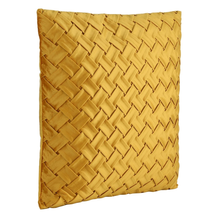 Eglo - Almofada decorativa 45x45 cm amarelo