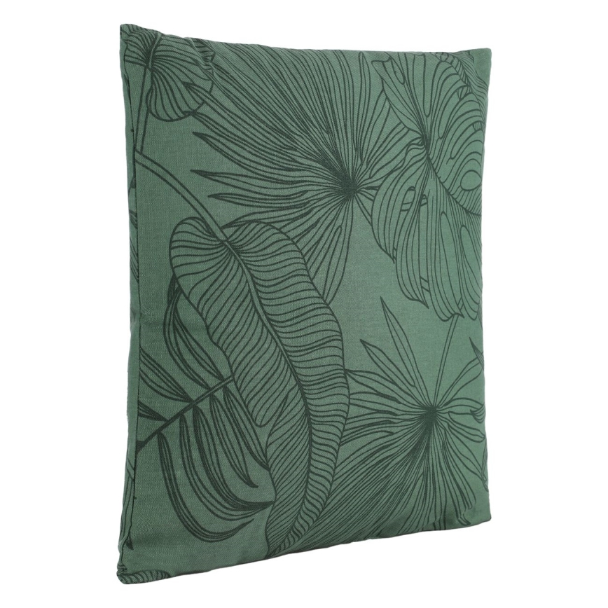 Eglo - Almofada decorativa 45x45 cm verde
