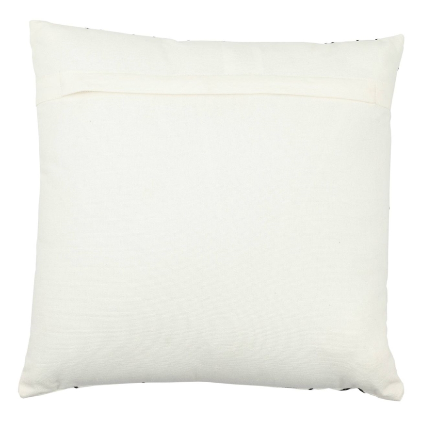 Eglo - Almofada decorativa 45x45 cm branco/preto