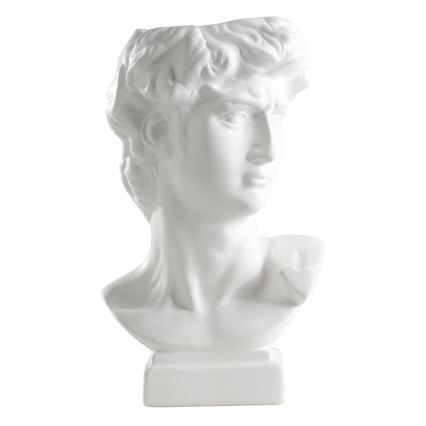 Eglo - Vaso cerâmico 26x16 cm branco
