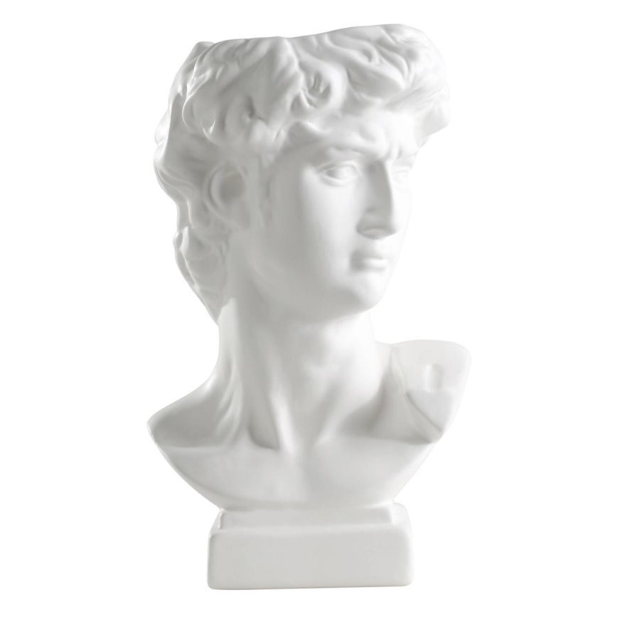 Eglo - Vaso cerâmico 26x16 cm branco