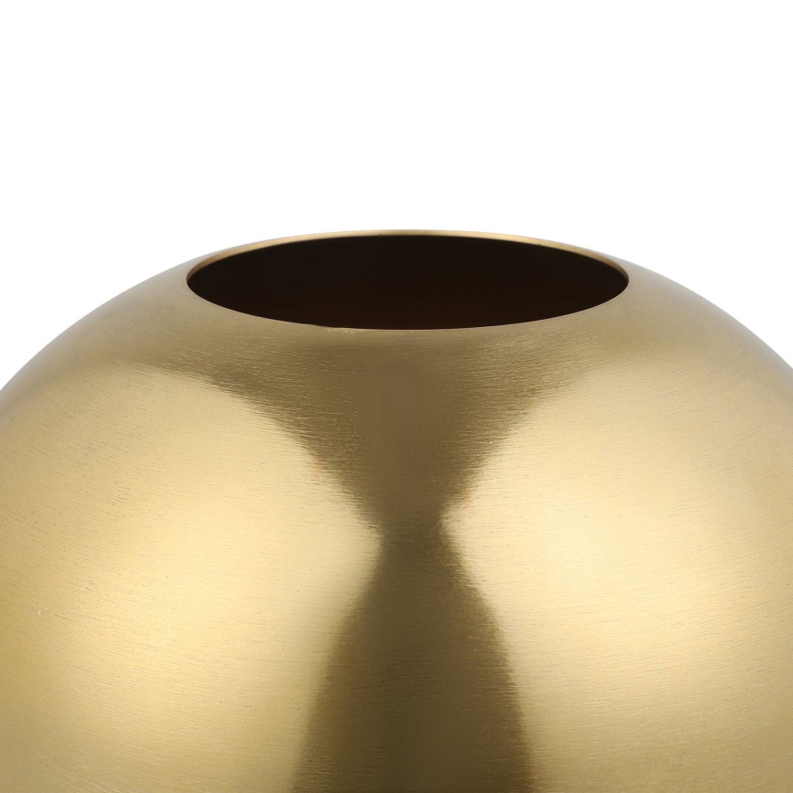 Eglo - Jarra de metal 22,5x25 cm dourado