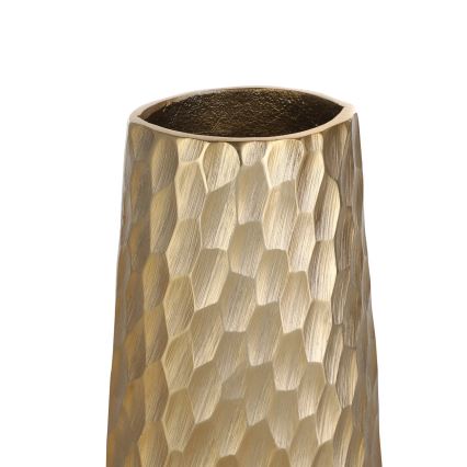 Eglo - Jarra de metal 40,5x14 cm dourado