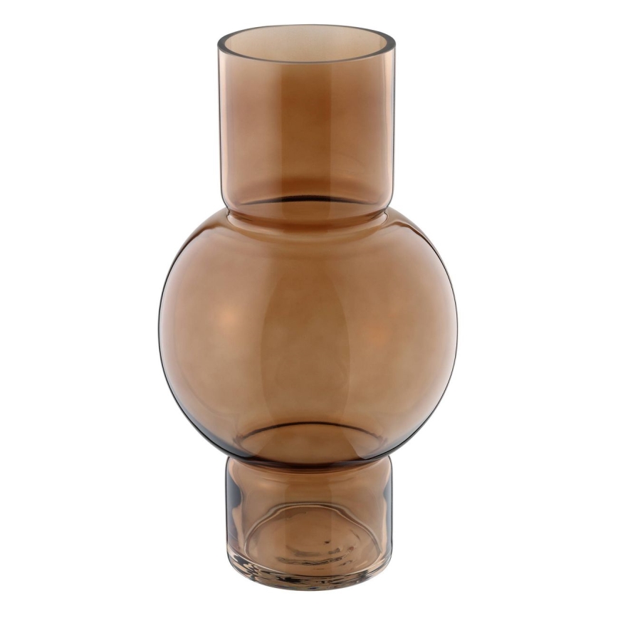 Eglo - Vaso de vidro 28x15,5 cm castanho