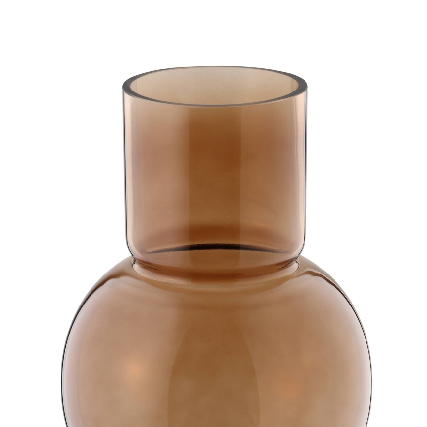 Eglo - Vaso de vidro 28x15,5 cm castanho