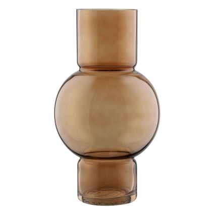 Eglo - Vaso de vidro 28x15,5 cm castanho