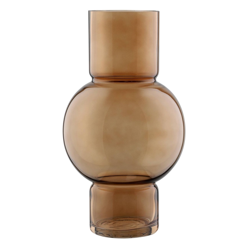 Eglo - Vaso de vidro 28x15,5 cm castanho