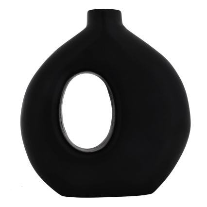 Eglo - Jarra de madeira 16,5x18 cm preto
