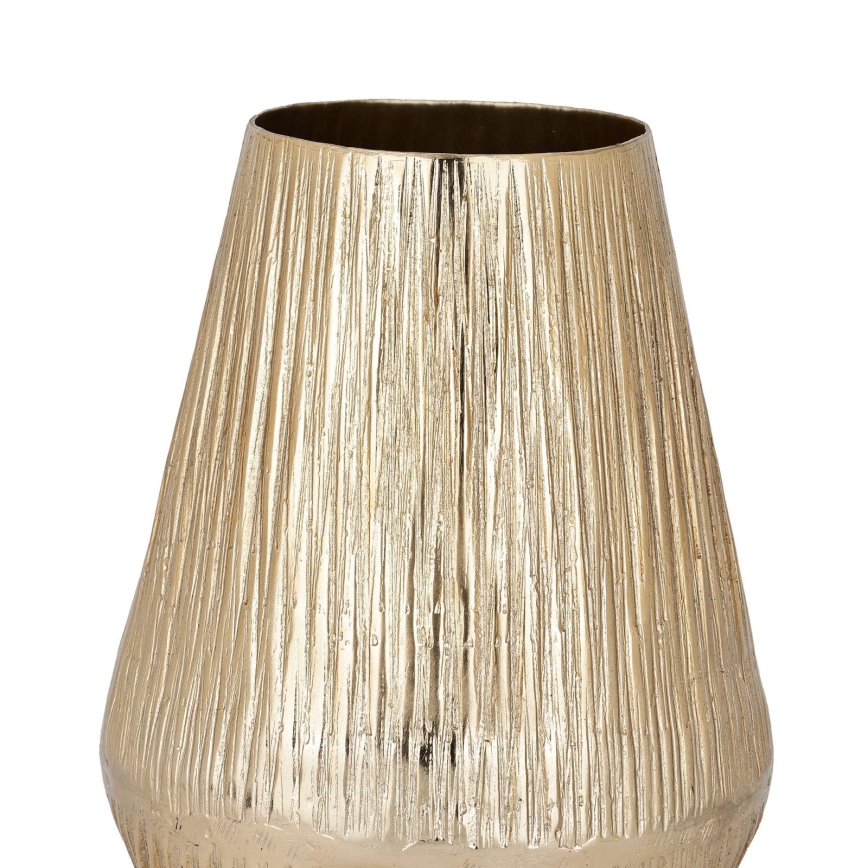 Eglo - Jarra de metal 27x20 cm dourado