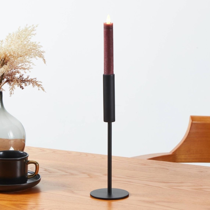 Eglo - CONJUNTO 2x LED Candle LED/1xAAA 15 cm vermelho