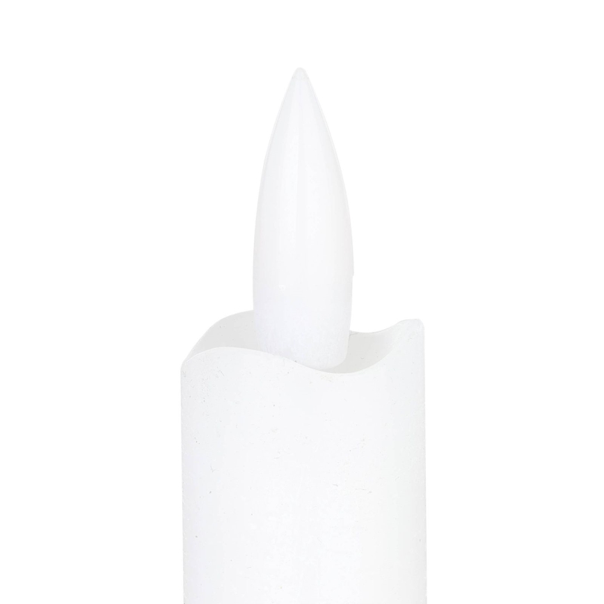 Eglo - CONJUNTO 2x LED Candle LED/1xAAA 24,5 cm branco
