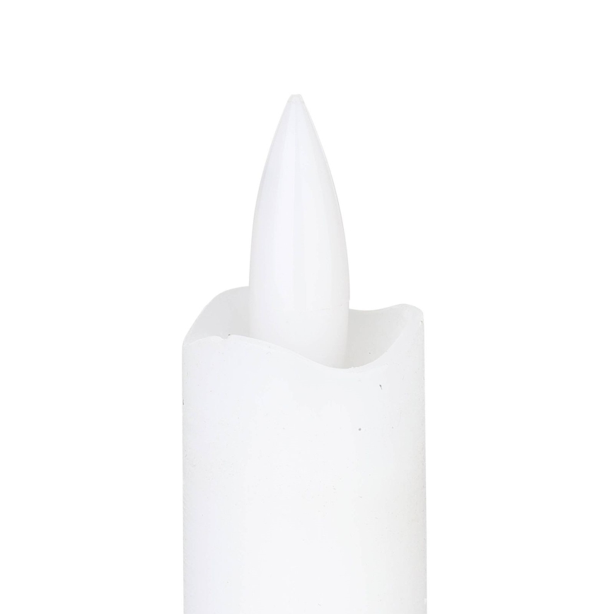 Eglo - CONJUNTO 2x LED Candle LED/1xAAA 15 cm branco