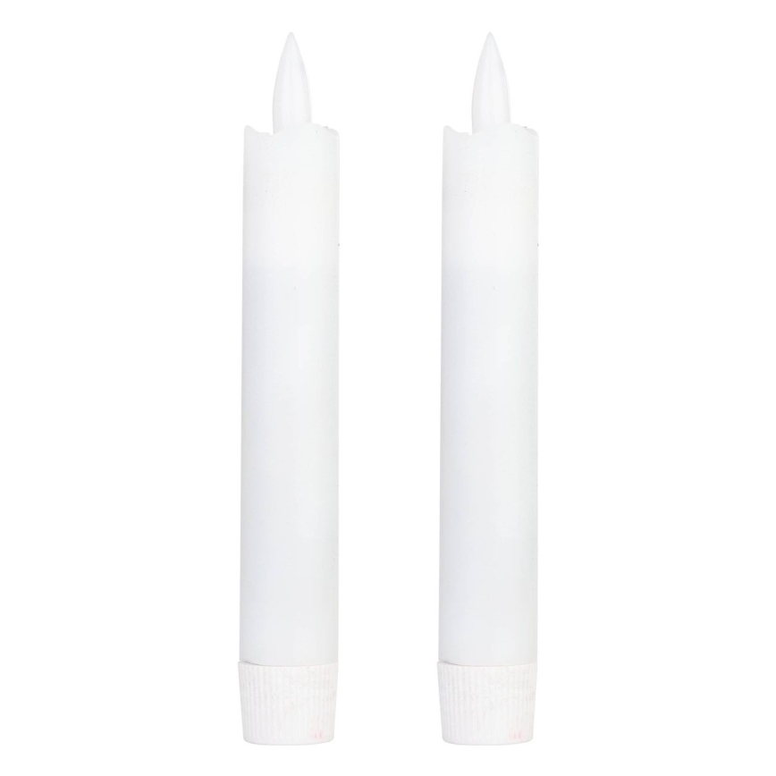 Eglo - CONJUNTO 2x LED Candle LED/1xAAA 15 cm branco