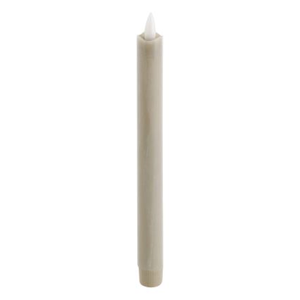 Eglo - CONJUNTO 2x LED Candle LED/1xAAA 24,5 cm bege