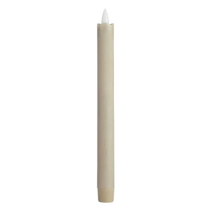 Eglo - CONJUNTO 2x LED Candle LED/1xAAA 24,5 cm bege
