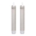 Eglo 422223 - CONJUNTO 2x LED Candle ANTANABE LED/1xAAA 15 cm cinzento