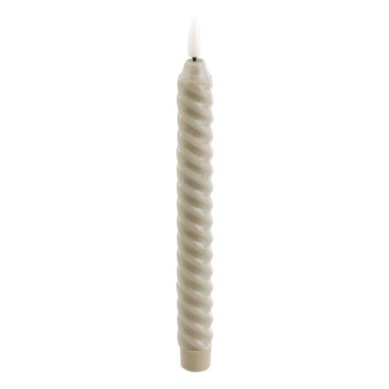 Eglo - CONJUNTO 2x Velas LED LED/1xAAA 24,5 cm bege