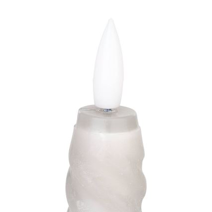 Eglo - CONJUNTO 2x Velas LED LED/1xAAA 15 cm cinzento