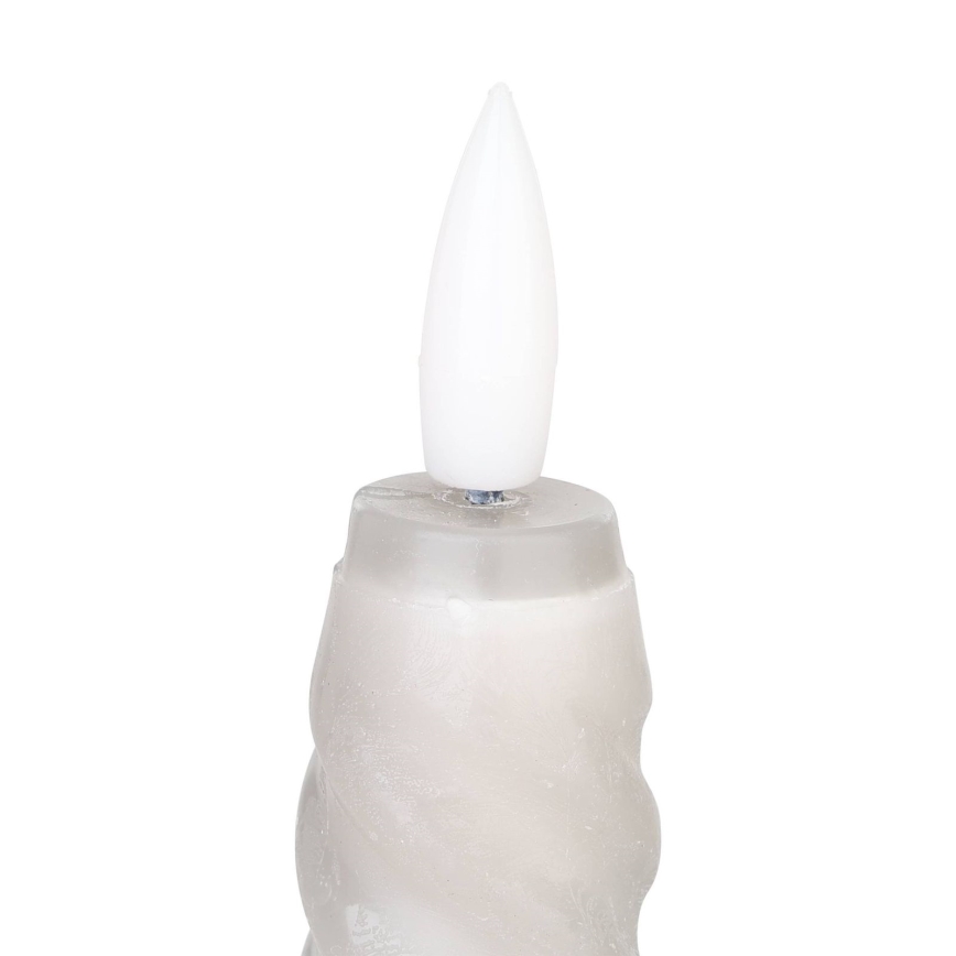 Eglo - CONJUNTO 2x Velas LED LED/1xAAA 15 cm cinzento