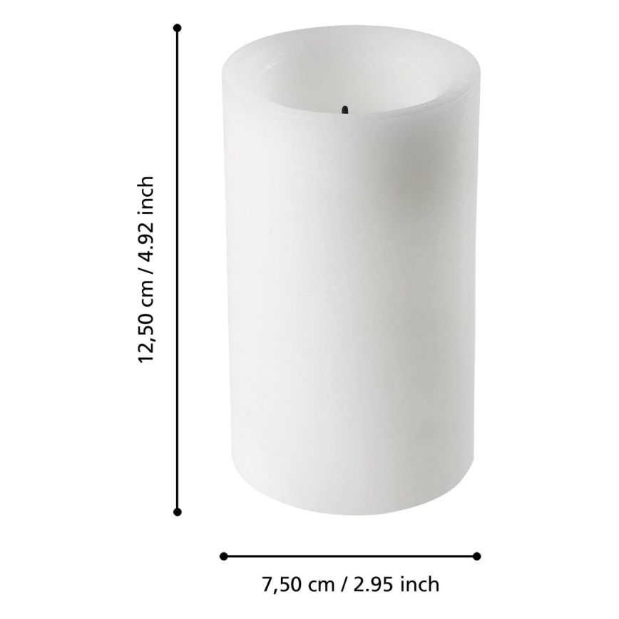 Eglo - Vela LED LED/2xAA branco quente