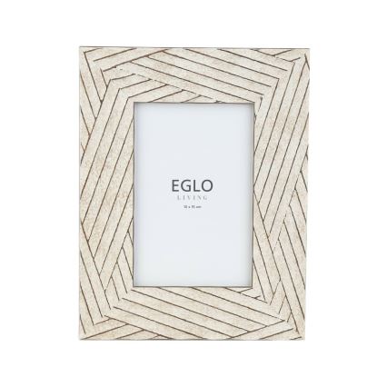 Eglo - Moldura para foto 10x15 cm bege