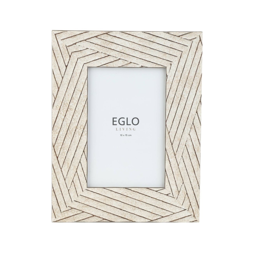 Eglo - Moldura para foto 10x15 cm bege