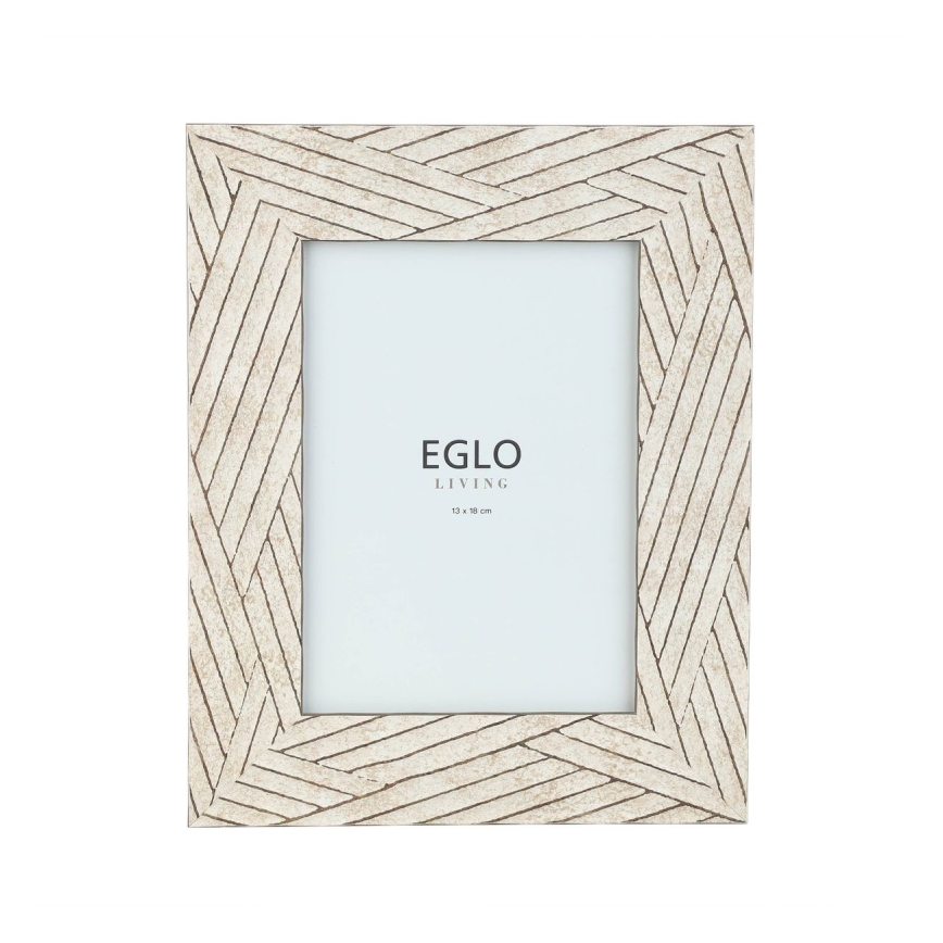 Eglo - Moldura para foto 13x18 cm bege