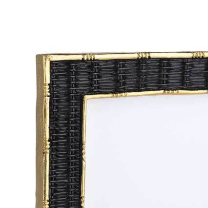 Eglo - Moldura para foto 13x18 cm preto/dourado