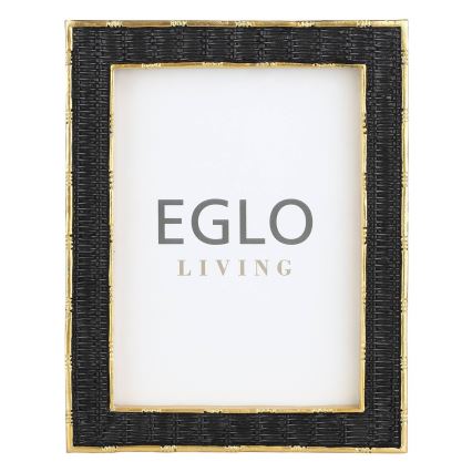 Eglo - Moldura para foto 13x18 cm preto/dourado