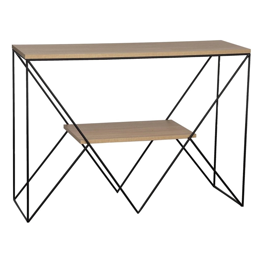 Eglo 424016 - Mesa de apoio OTAWARA 77x106 cm castanho/preto