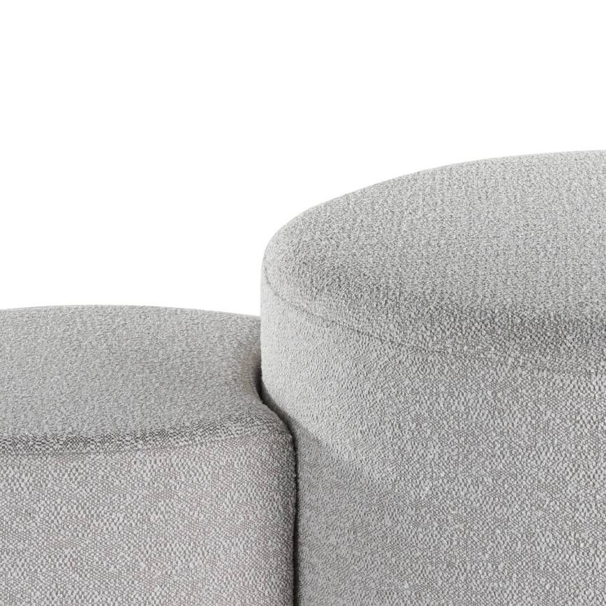Eglo - CONJUNTO 2x Pufe diâmetro 45,5/70 cm cinzento