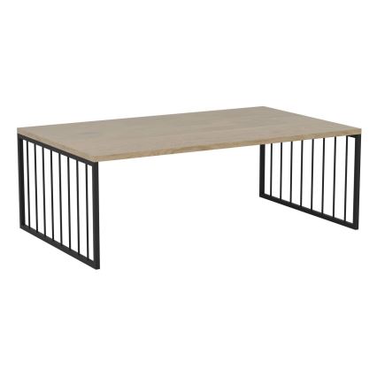 Eglo 424801 - Mesa de centro AUKSIDE 53,5x100 cm castanho/preto