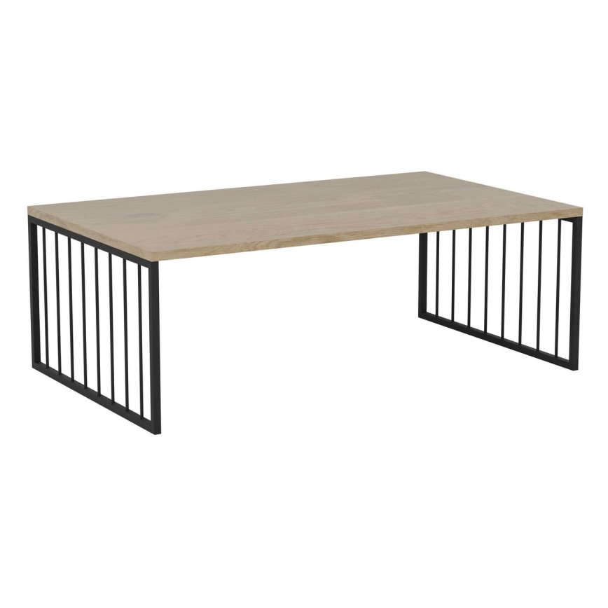Eglo 424801 - Mesa de centro AUKSIDE 53,5x100 cm castanho/preto