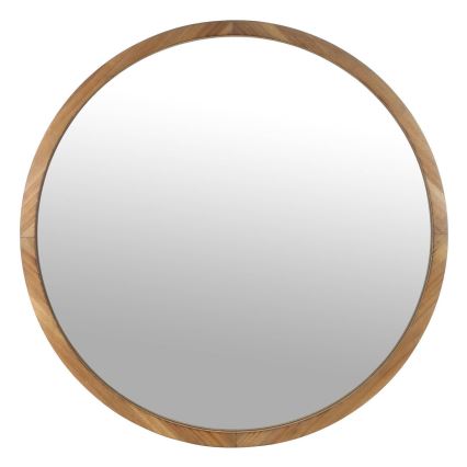 Eglo - Espelho de parede diâmetro 70 cm castanho