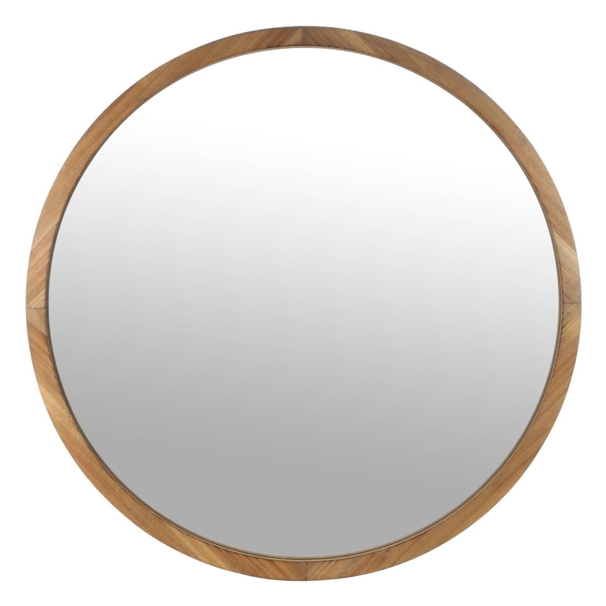 Eglo - Espelho de parede diâmetro 70 cm castanho
