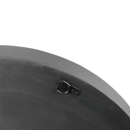 Eglo 425062 - Espelho de parede BONTANG diâmetro 90 cm preto/dourado