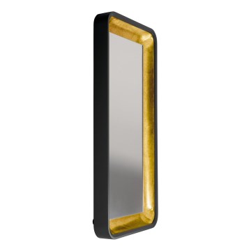 Eglo 425063 - Espelho de parede BONTANG 120x60 cm preto/dourado