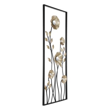Eglo - Decoração de parede 100x38,5 cm preto/dourado