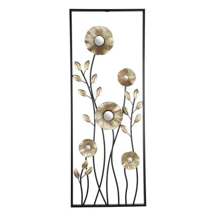 Eglo - Decoração de parede 100x38,5 cm preto/dourado