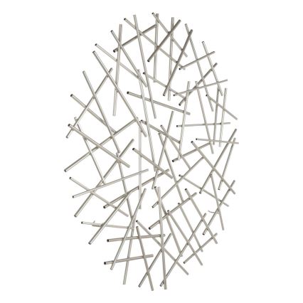 Eglo -  Decoração de parede diâmetro 81 cm cromado mate